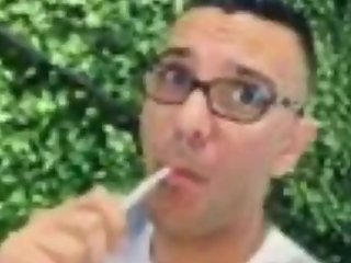 Indian man aggressively winks at an Indian woman with a fast momentum causi