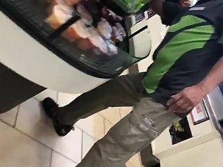 Huge Bbw tits out in store