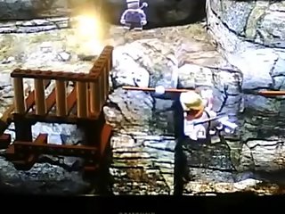 Lego Indiana Joe have sex with Willie while Shorty watches