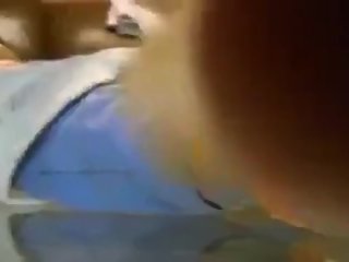 Goddess Ria spit toothpaste all over danny