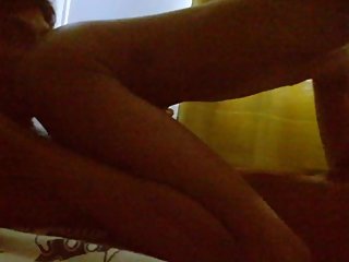 Barely legal twink sucking me while I rim his tight teen ass