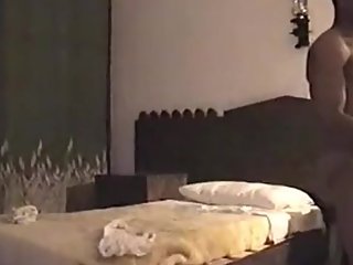 Arabs in hotel boning