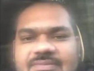 Kunjan Patel indian man jerking on cam