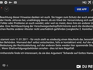 Altestenbrief Verschwiegenheit nicht mit behorden oder staatsanwalten rede