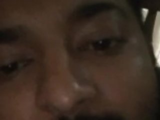 Indian black man jerk off