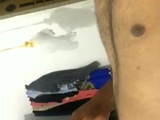 Indian horny man jerk off show on cam